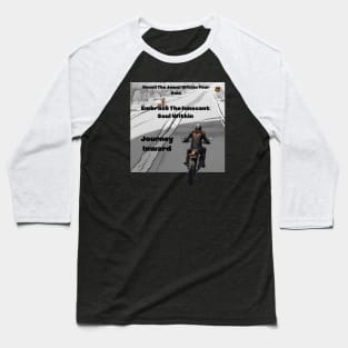 Journey Inward: Embrace The Innocent Soul Within - Mono Baseball T-Shirt